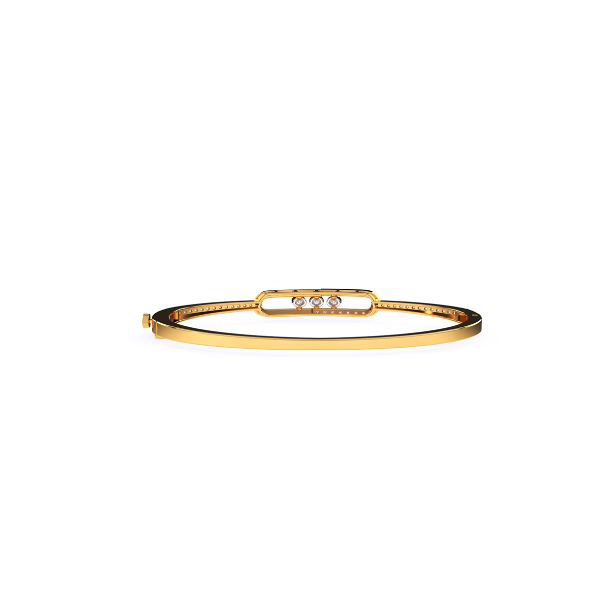 Gorgeous Half Eternity Diamond Bracelet